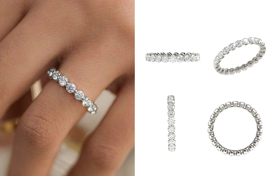 Lab-created Diamonds - Engagement Rings