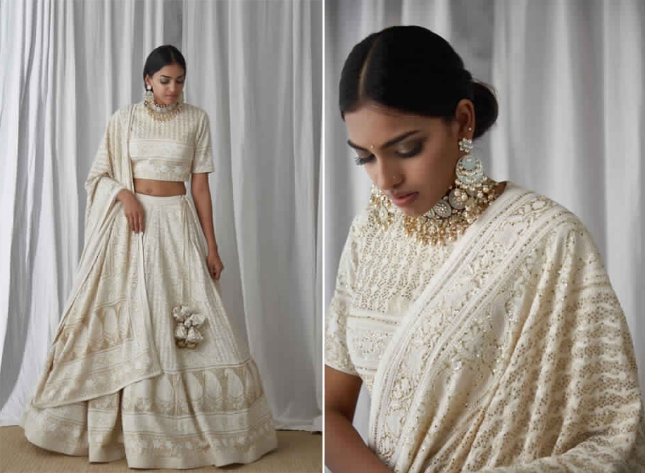 Chikankari Lehengas for Summer Weddings | Fashion | Bride | CHIKANKARI LEHENGA DESIGNS