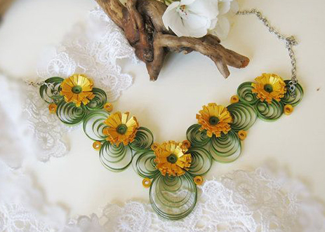 Gota jewellery - Bridal Floral Jewelry