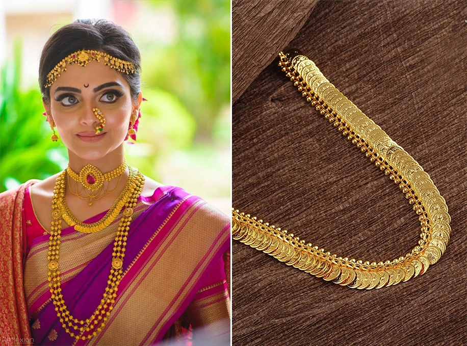 Jewellery for Maharashtrian bride