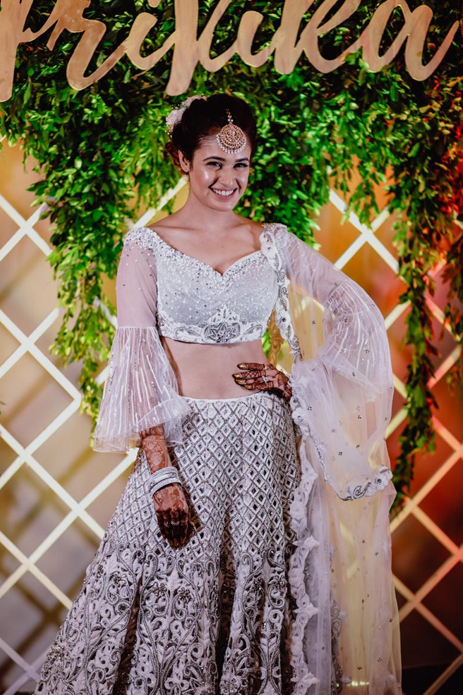 White Lehenga for wedding