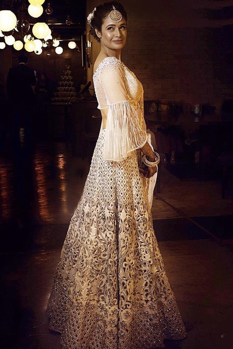 White Lehenga for wedding