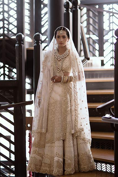 White Lehenga for wedding