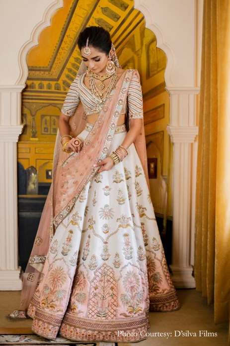 White Lehenga for wedding