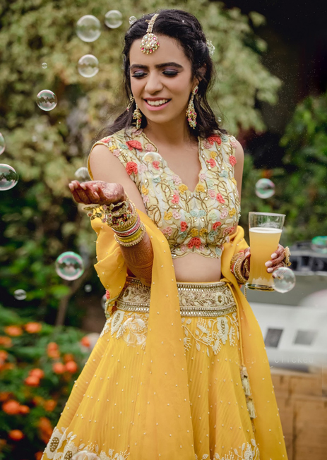 Yellow Lehengas