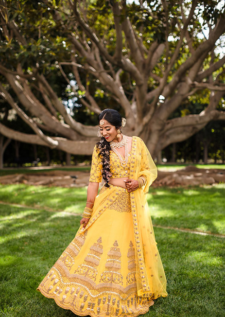 Yellow Lehengas