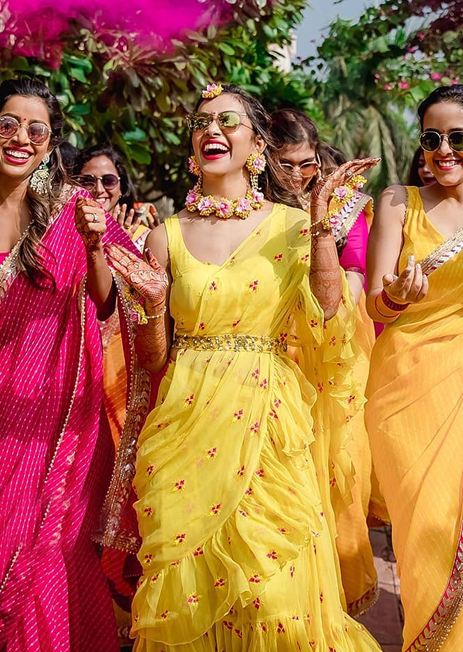 Yellow Lehengas