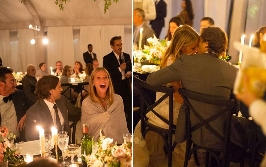 Paltrow Celebrity Bride WeddingSutra