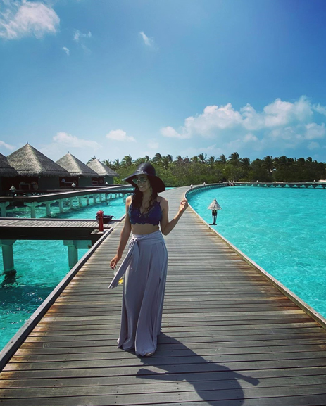 Devika Bhise and Nicholas Gilson, Maldives