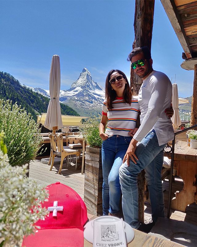 Neeti Mohan and Nihaar Pandya, Switzerland