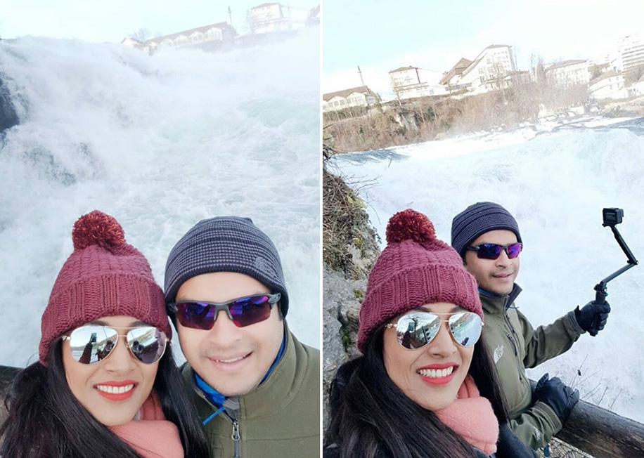 Paoli Dam and Arjun Deb, Switzerland