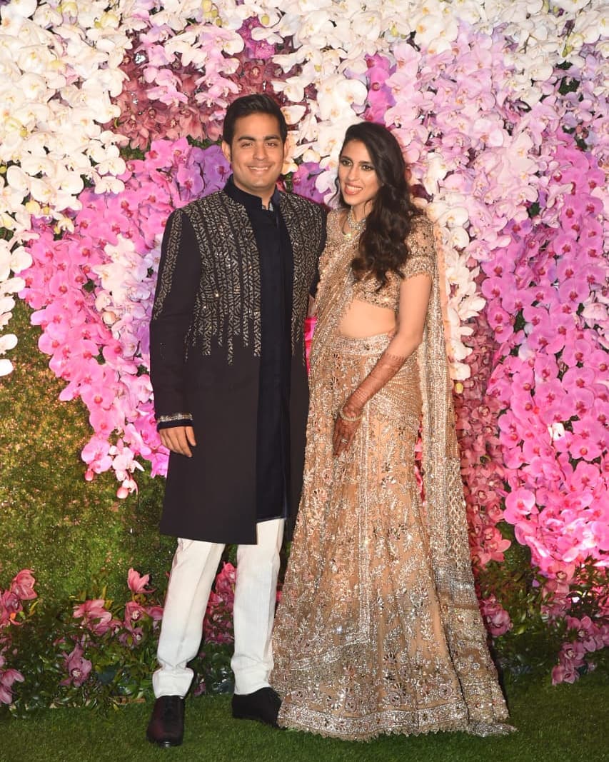 Akash Ambani and Shloka Mehta, Mumbai