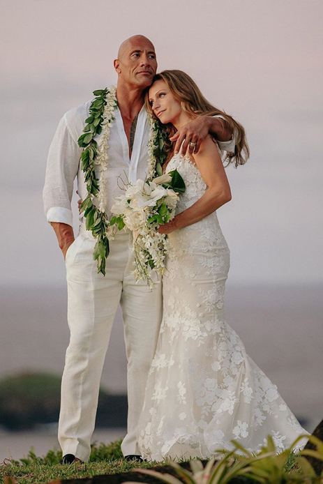 Dwayne Johnson and Lauren Hashian, Hawaii