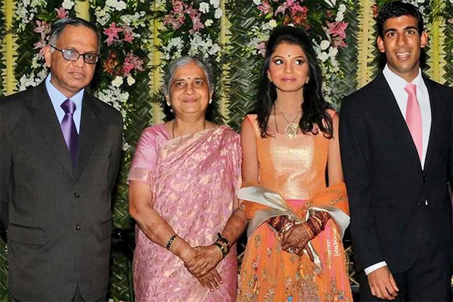 Akshata Murthy and Rishi Sunak - WeddingSutra