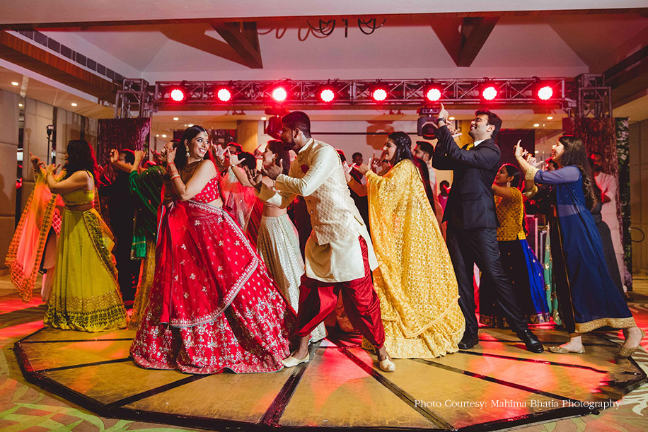 Couple Dance on Sangeet