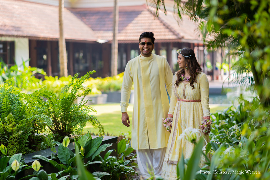 Ankita and Raajvir, ITC Grand Goa Resort and Spa