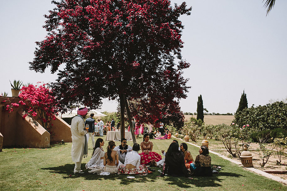 Azadeh and Arjun, Hacienda Los Molinillos, Sevilla, Spain