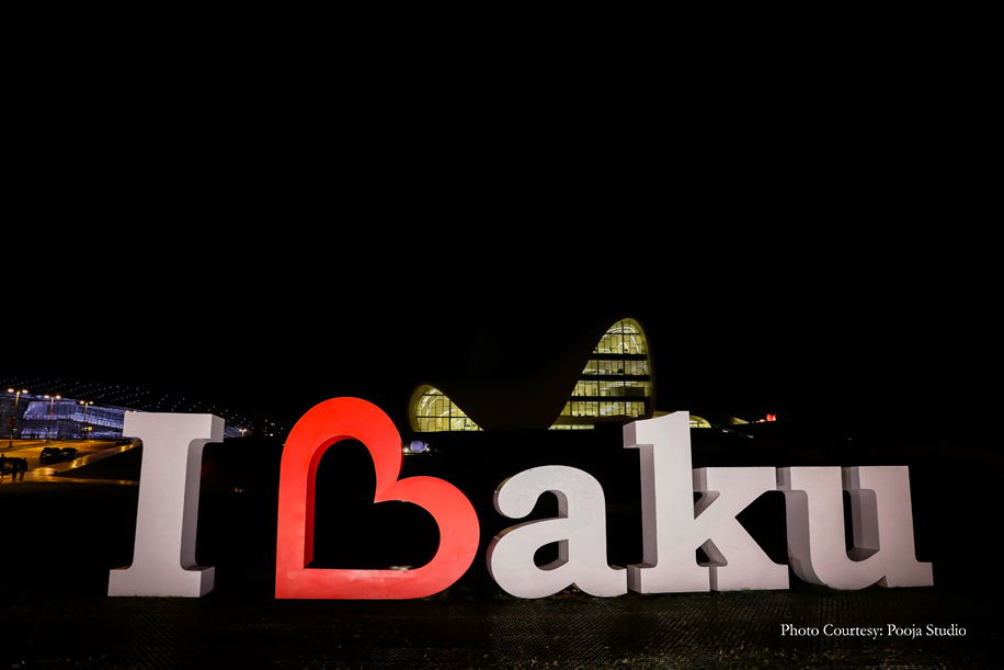 Barkha and Manish, Baku, Azerbaijan