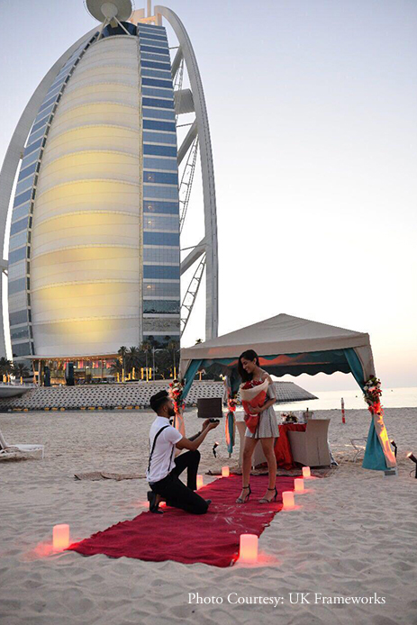 Surprise Proposal at Dubai
