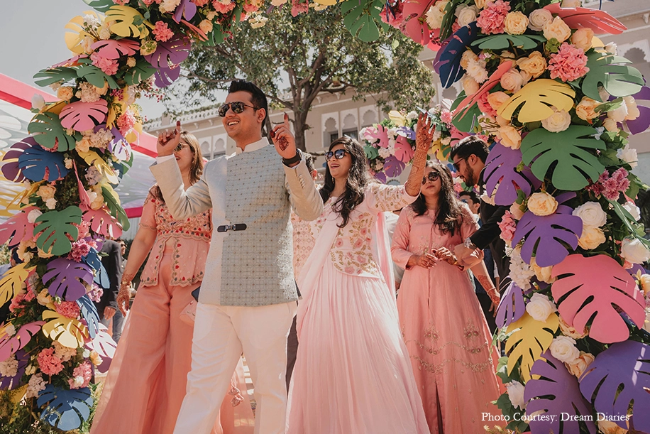 Kajol Jain and Rushabh Ranawat, Udaipur