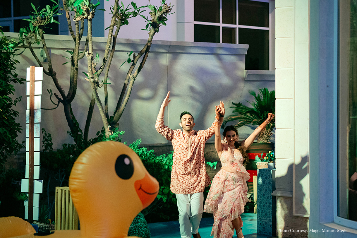 Khushboo Khubchandani and Bhavishya Kanjhan, Dubai