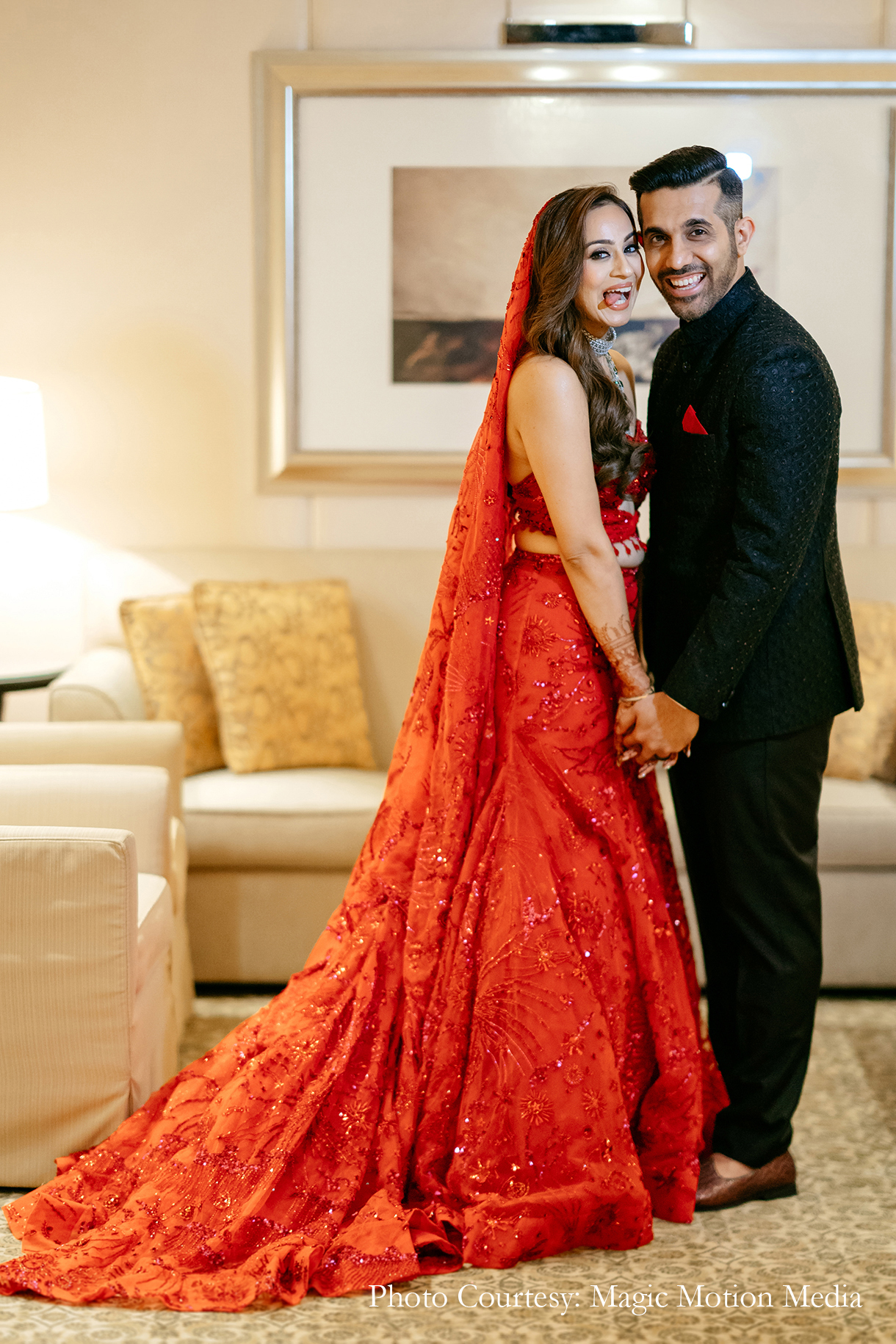 Khushboo Khubchandani and Bhavishya Kanjhan, Dubai