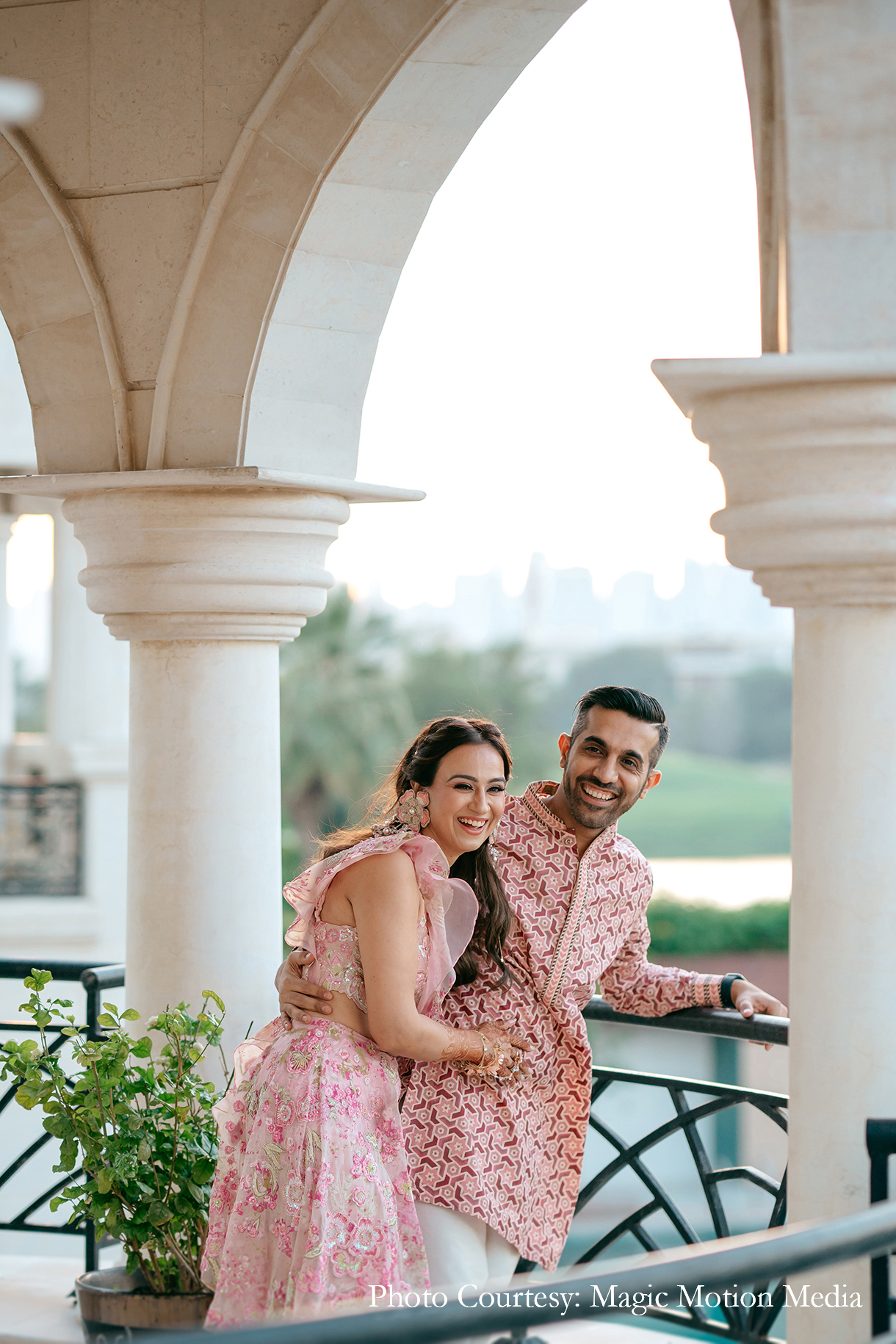 Khushboo Khubchandani and Bhavishya Kanjhan, Dubai