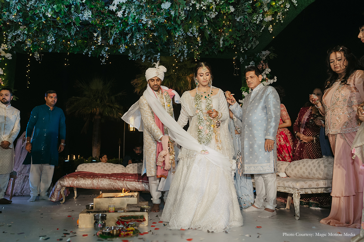 Khushboo Khubchandani and Bhavishya Kanjhan, Dubai