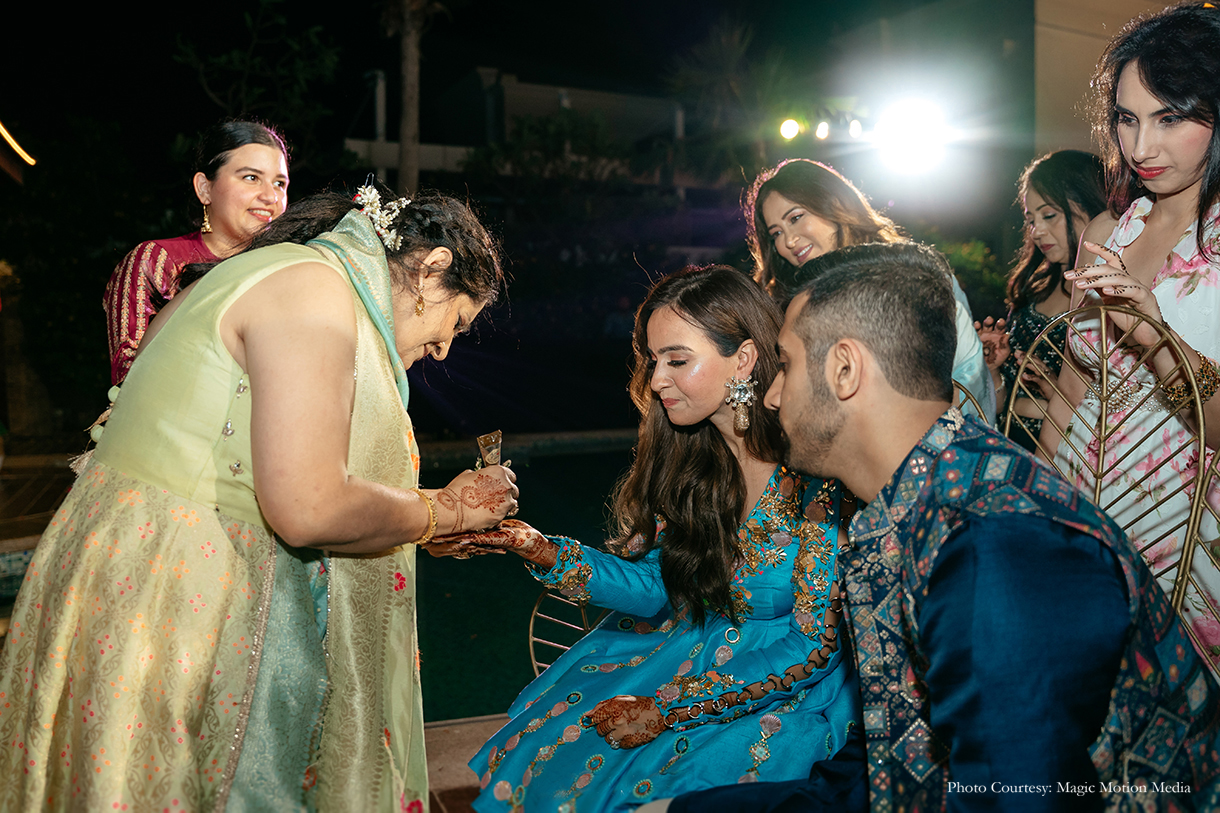 Khushboo Khubchandani and Bhavishya Kanjhan, Dubai