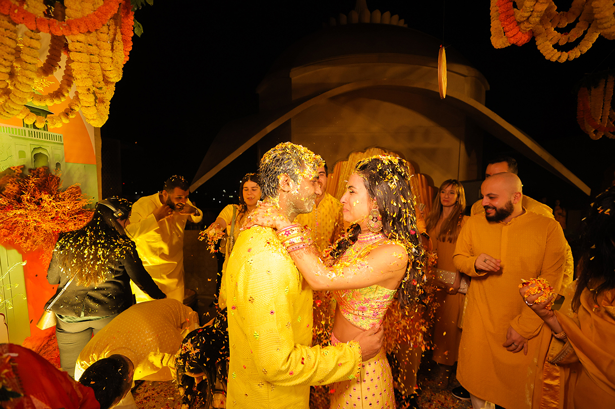 Nada Alameddine and Utsav Akhoury, Jaipur