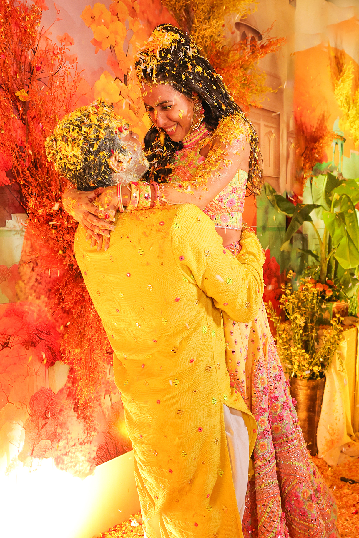 Nada Alameddine and Utsav Akhoury, Jaipur