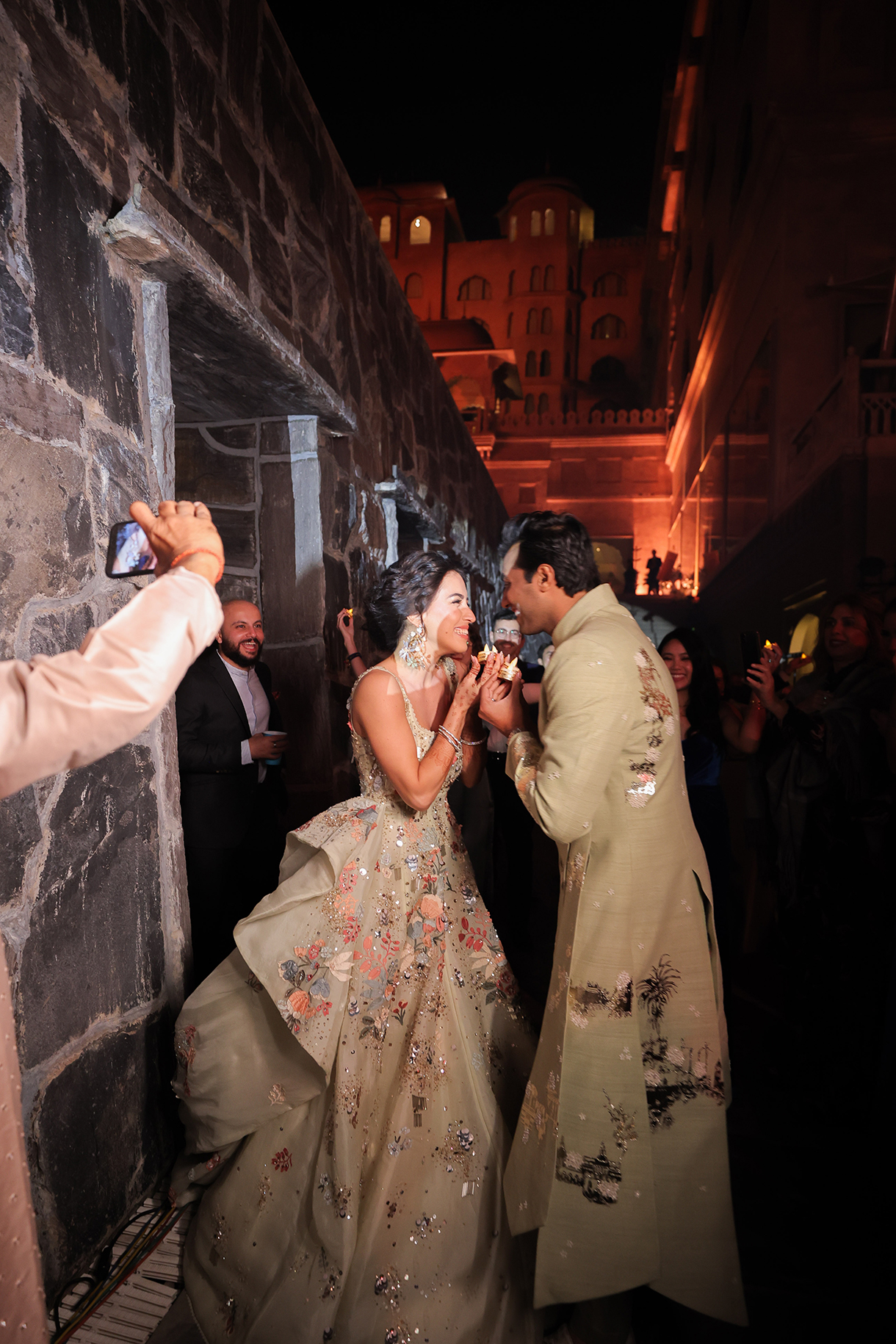 Nada Alameddine and Utsav Akhoury, Jaipur