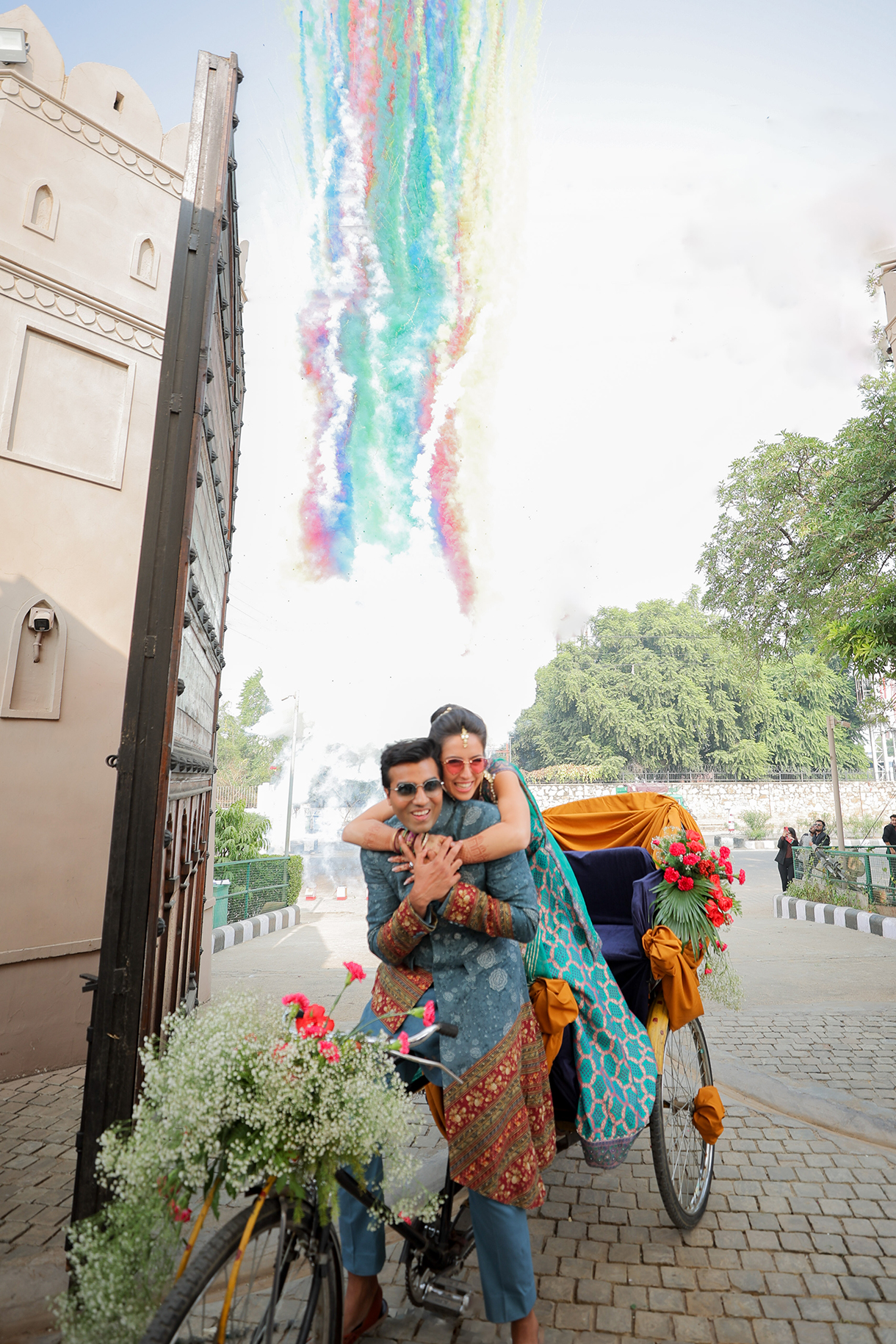 Nada Alameddine and Utsav Akhoury, Jaipur