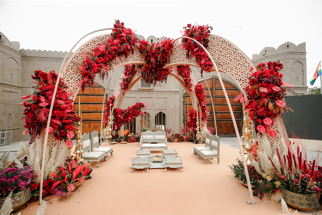 Nada Alameddine and Utsav Akhoury, Jaipur