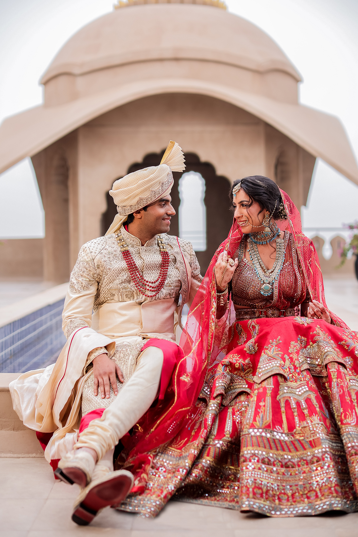 Nada Alameddine and Utsav Akhoury, Jaipur