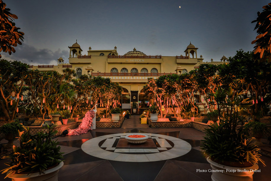 Namrata and Jai, Le Méridien Jaipur Resort & Spa, Jaipur