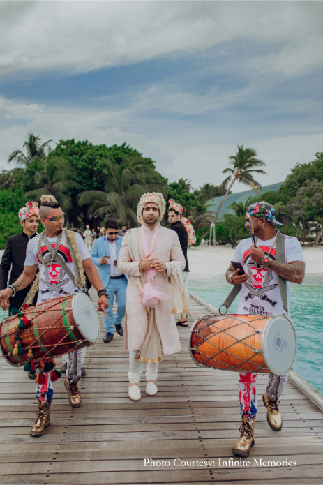 Nikita and Nakul, Furaveri Island Resort and Spa, Maldives