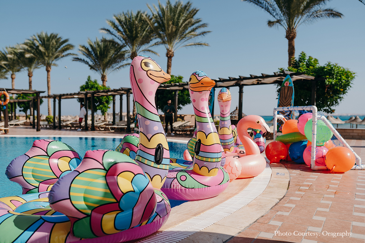 Nikita and Neesh, Jaz Belvedere Resort, Egypt