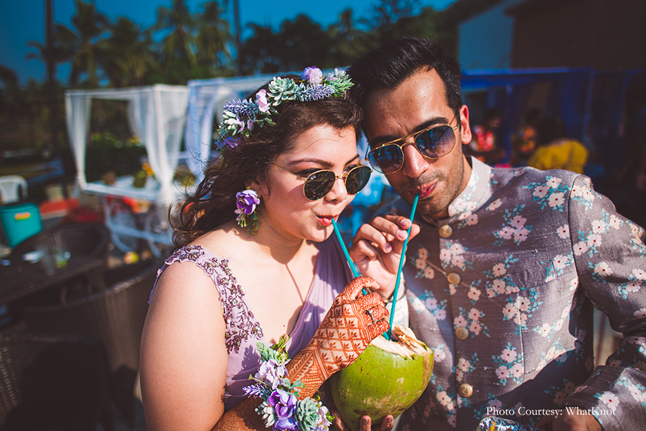 Nikita and Priyesh, Bogmallo Beach Resort, Goa Nikita and Priyesh, Bogmallo Beach Resort, Goa