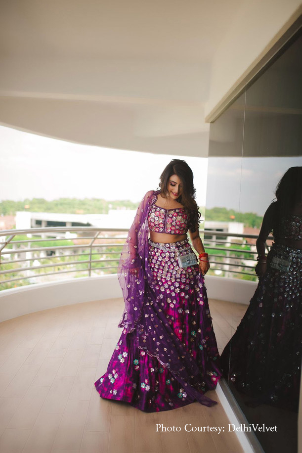 Purple Lehenga