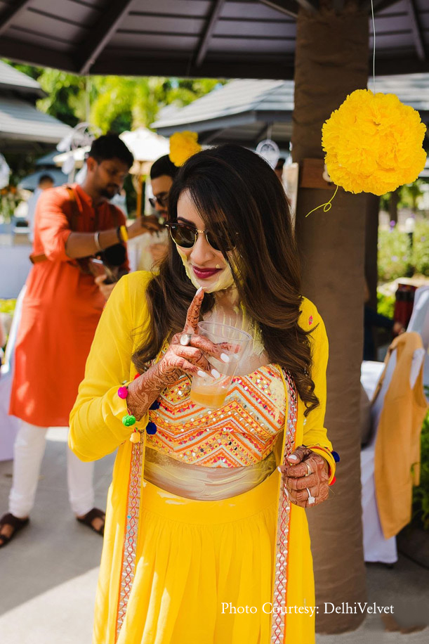 Yellow Lehenga