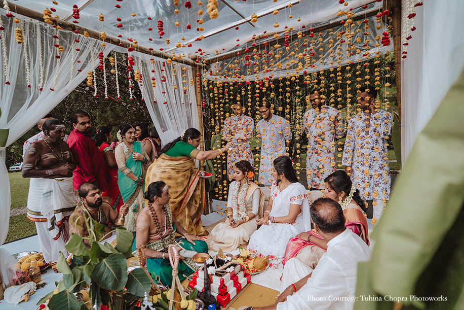 Tamil wedding ritual