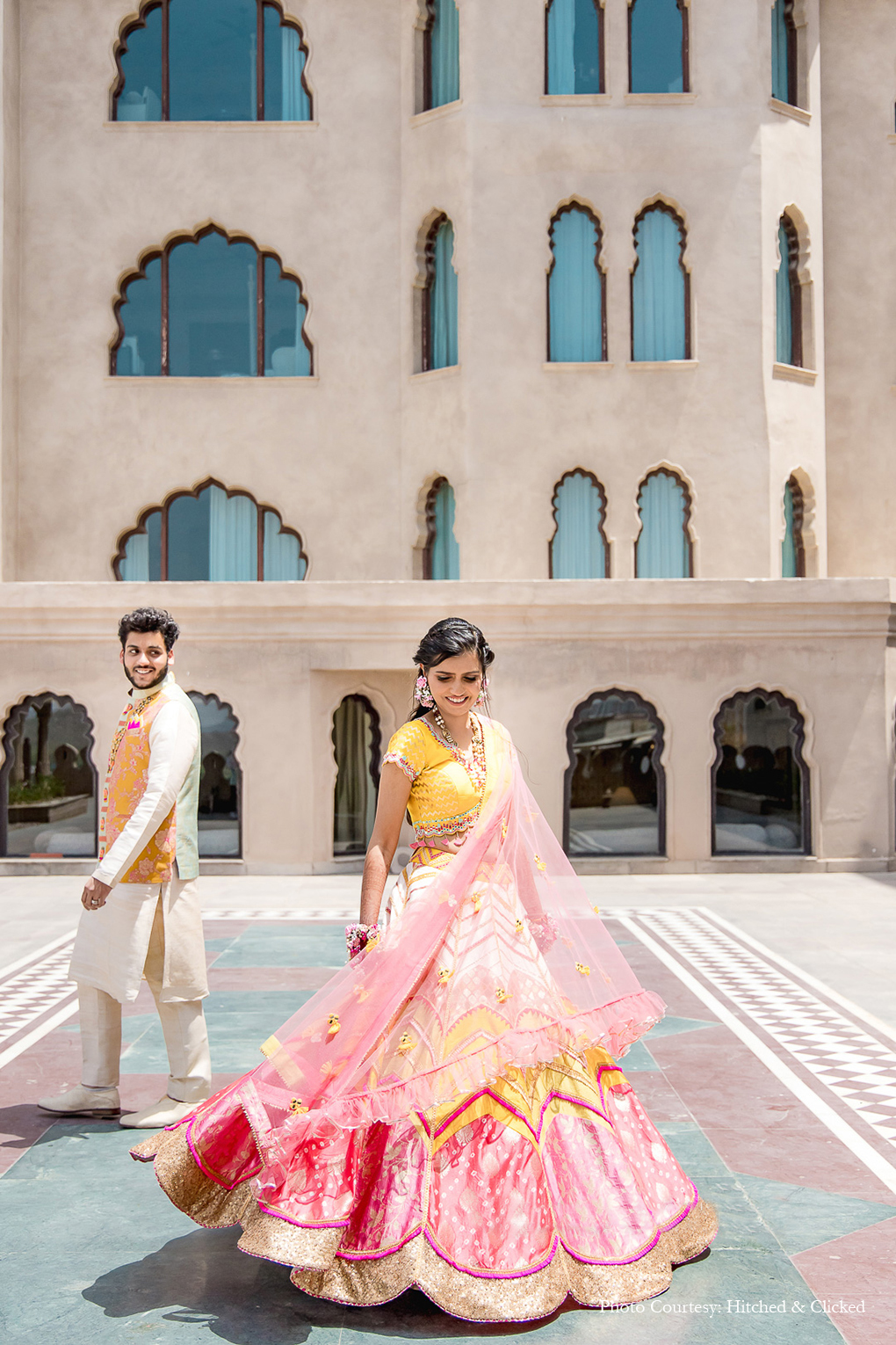 Ritika Bharadia and Aniket Bang, Jaipur