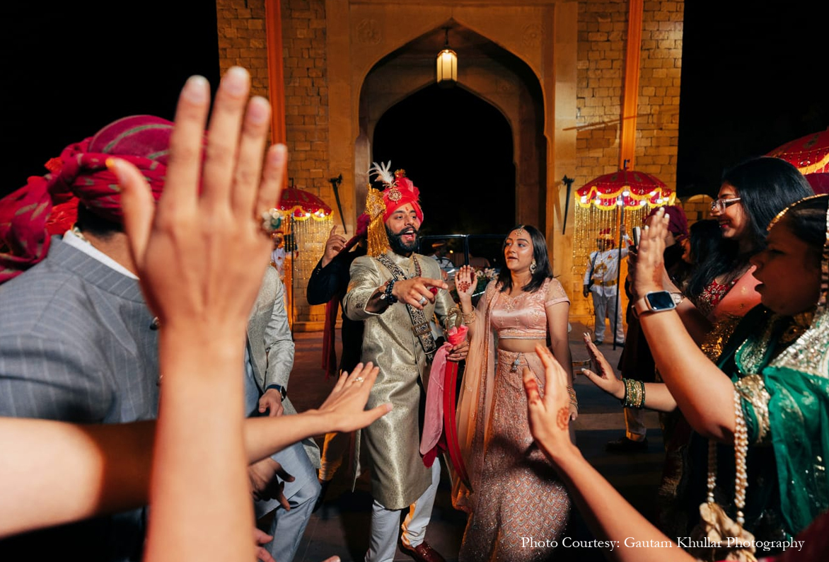 Rucheta Bhathal and Abhimanyu Singh, Jaisalmer