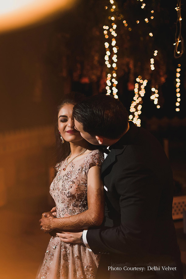 Sadhna and Michael, Hotel Fateh Garh, Udaipur