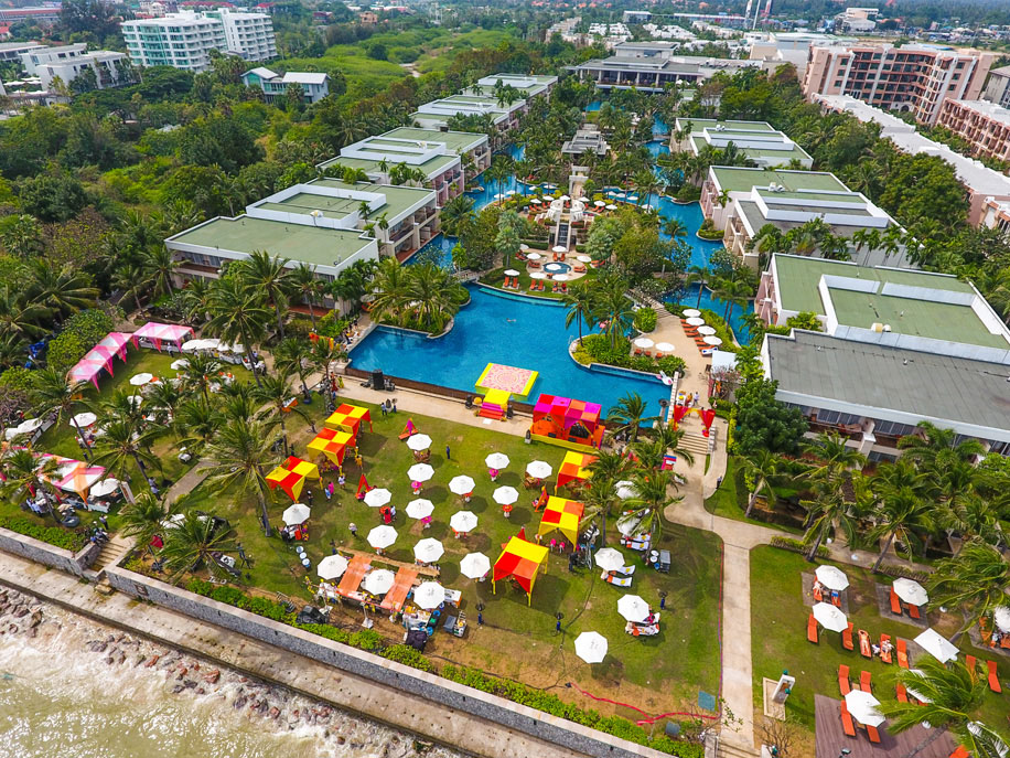 Sajinee and Raman, Sheraton Hua Hin Resort & Spa, Thailand