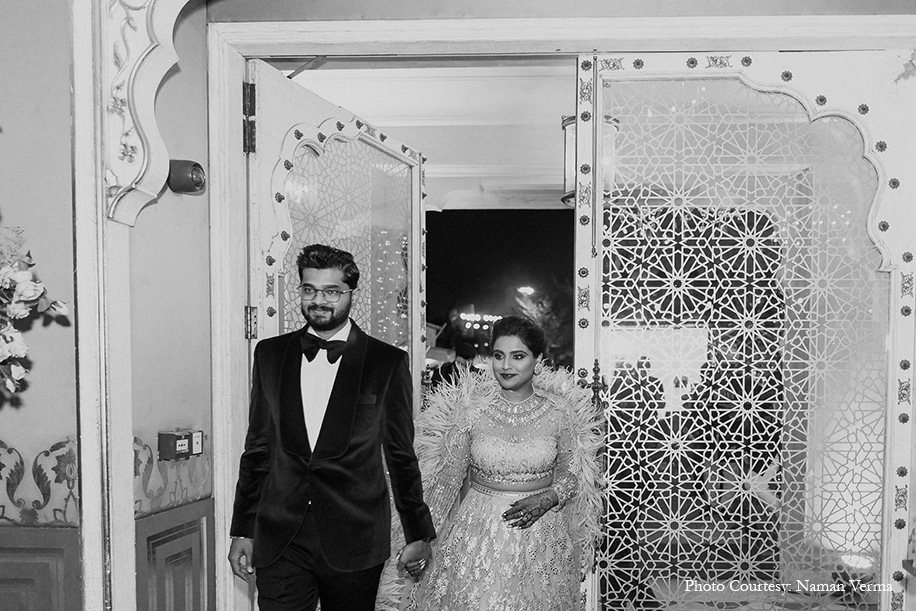 Saudamini and Rushabh Shah, Rambagh Palace