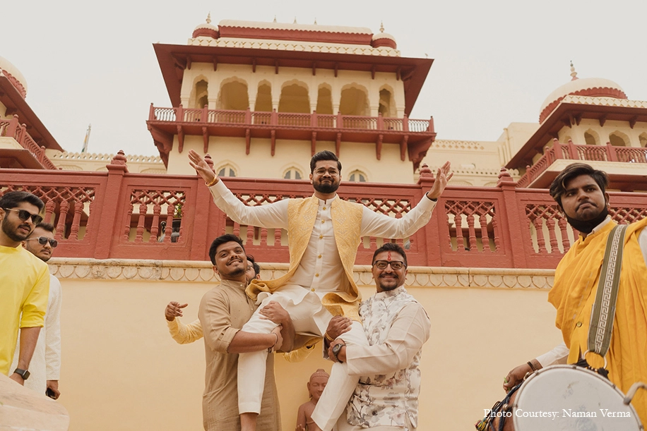 Saudamini and Rushabh Shah, Rambagh Palace