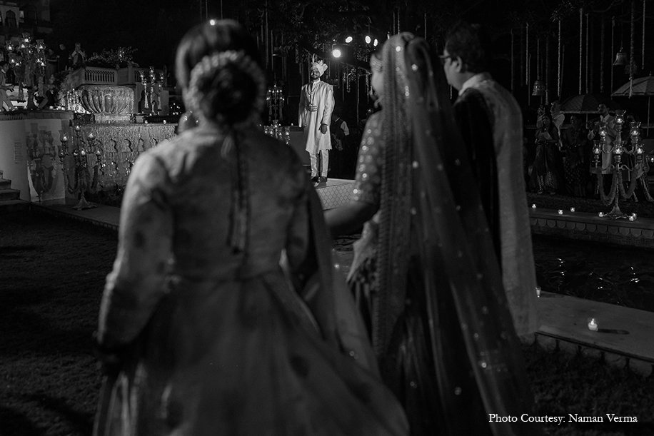 Saudamini and Rushabh Shah, Rambagh Palace