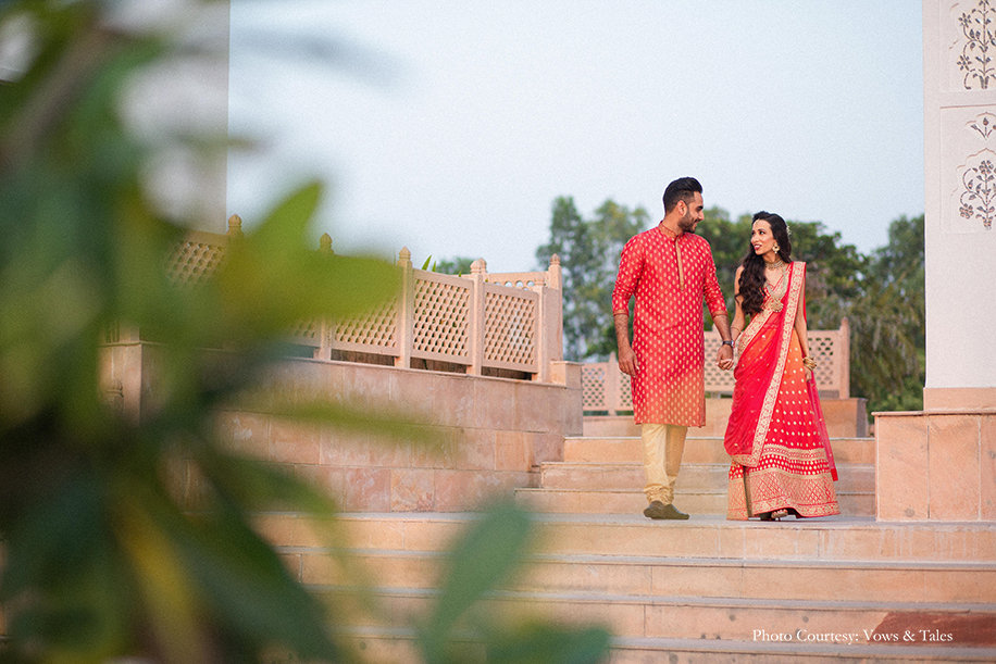 Shivani and Rajit, Radisson Blu Palace Resort and Spa, Udaipur